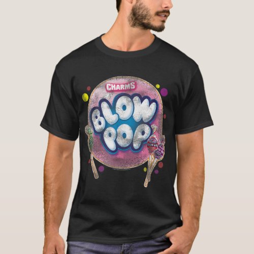 Tootsie Roll Blow Pop Bubble T_Shirt