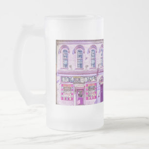 Tootsie's Orchid Lounge Frosted Glass Frosted Glass Beer Mug