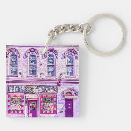 Tootsies Orchid Lounge Keychain