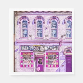 Tootsie's Orchid Lounge Napkins by Winterwoodphoto at Zazzle