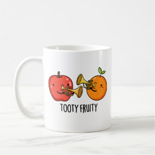 Tooty Fruity Funny Fruit Musician Pun  Coffee Mug