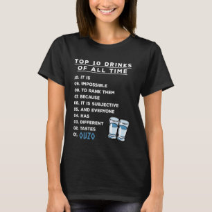 Top 10 Drinks of all time Ouzo Saying for Greek Ou