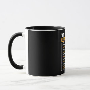 Top 10 Rules Of Gemini, Gemini Facts Traits Mug