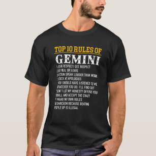 Top 10 Rules Of Gemini May 21 - June 21