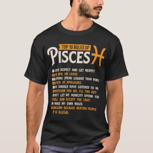 Top 10 Rules Of Pisces 2Horoscope Zodiac Sign Astr