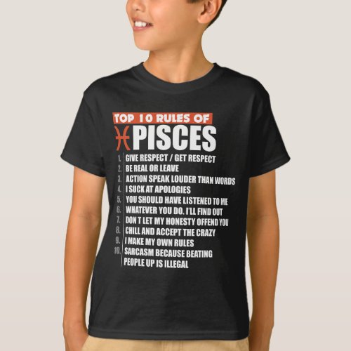 Top 10 Rules of Pisces zodiac gift horoscope