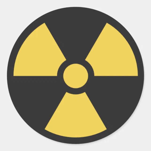 Simple Nuke Sticker Top 15 - Full Nuke Classic Round Sticker | Zazzle