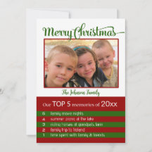 Top 5 Memories of the year Christmas 