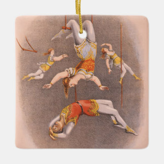 TOP Acrobat in the House Ceramic Ornament