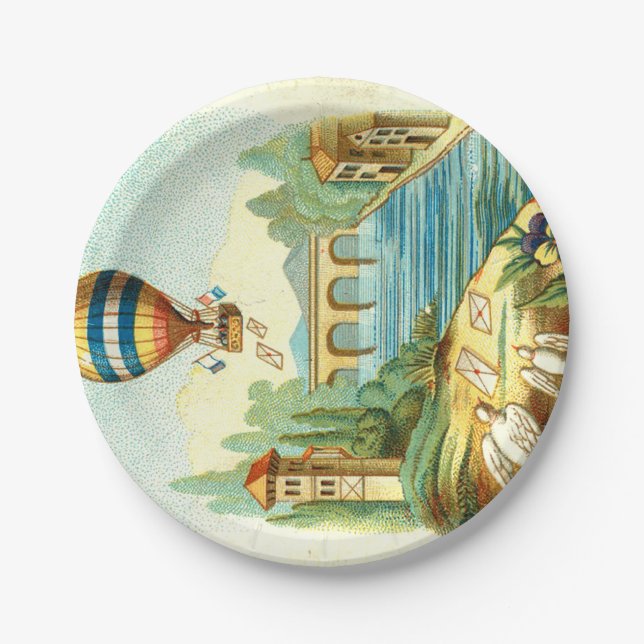 TOP Air Trip Paper Plates (Front)