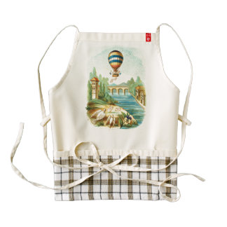 TOP Air Trip Zazzle HEART Apron