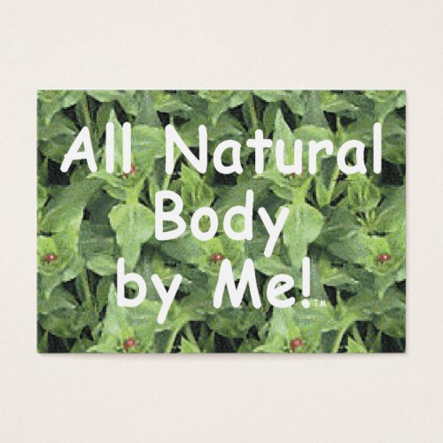 TOP All Natural Body Business Card