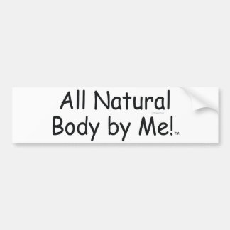 TOP All Natural Body Bumper Sticker