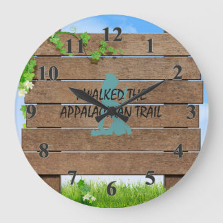 TOP Appalachian Trail Hiker Large Clock