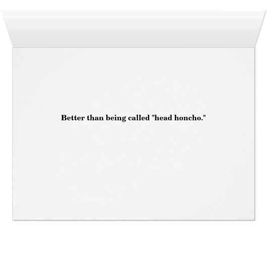 Top Banana Card (Inside Horizontal (Bottom))