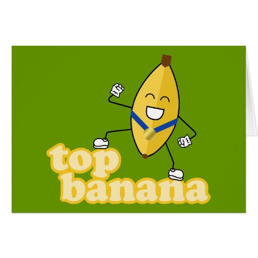 Top Banana Card (Front Horizontal)