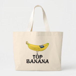 Top Banana - Customized Large Tote Bag