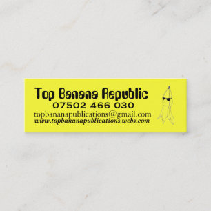 Top Banana Republic Mini Business Card