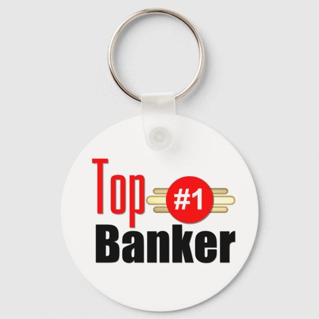 Top Banker Keychain (Front)