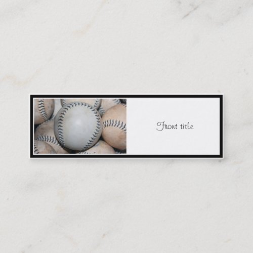 Top Baseball Business Card Templates