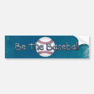 TOP Baseball Slogan Bumper Sticker