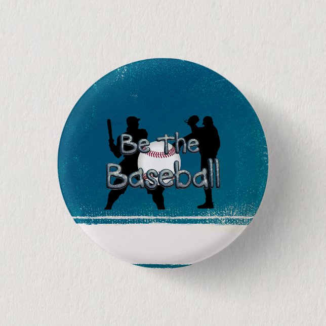 TOP Baseball Slogan Button (Front)
