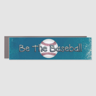 TOP Baseball Slogan Car Magnet