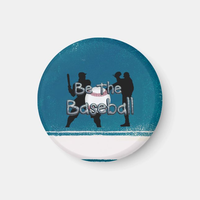 TOP Baseball Slogan Magnet (Front)