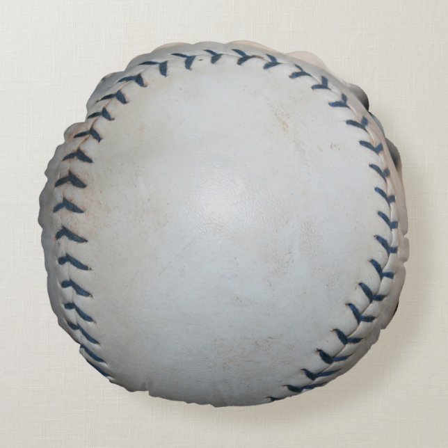 Top Baseball (Softball) Round Pillow (Front)