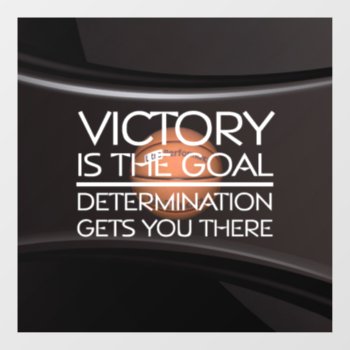 Top Basketball Victory Goal Window Cling by teepossible at Zazzle