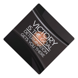 TOP Basketball Victory Slogan Graduation Cap Topper