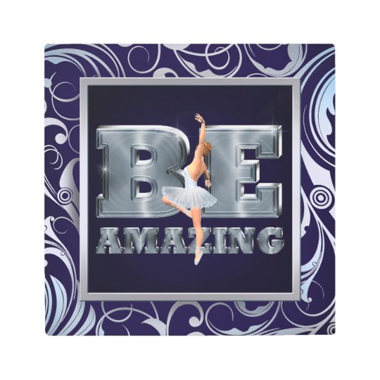 Amazing Ballet Slogan Poster