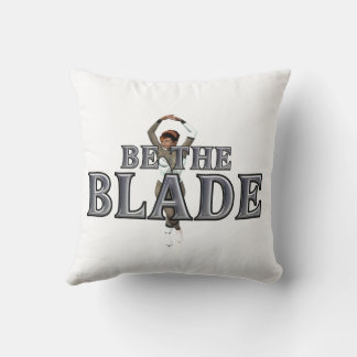 TOP Be the Blade (Figure Skating) Throw Pillow