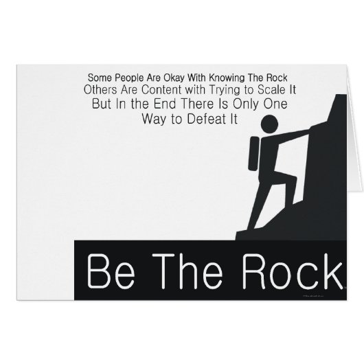 TOP Be The Rock Cards (Front Horizontal)