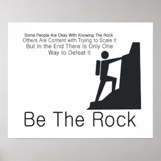 TOP Be The Rock Poster