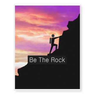 TOP Be the Rock Temporary Tattoos