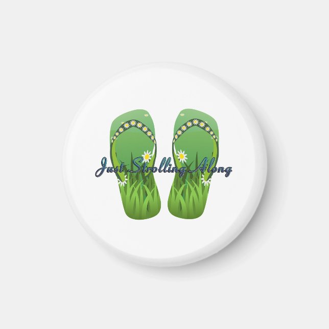 TOP Beach and Dog Walk Magnet (Front)