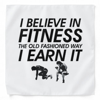 TOP Believe in Fitness Bandana