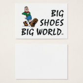 TOP Big Shoes Big World (Front & Back)