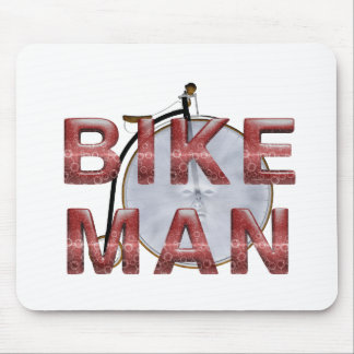 TOP Bike Man Mouse Pad