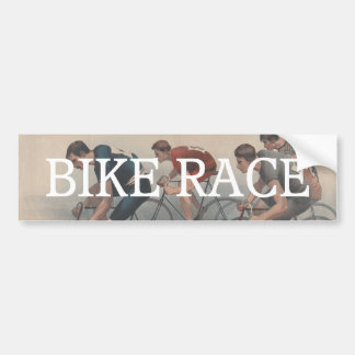 TOP Bike Race Bumper Sticker