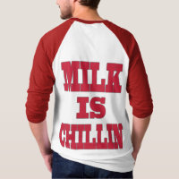 Chillin Mens 90s Hip Hop Costume Baseball Jersey