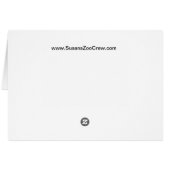 top black bottom orange DIY custom background Cards (Back Horizontal)