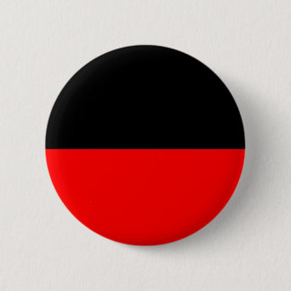 top black bottom red DIY custom background templat Pinback Button
