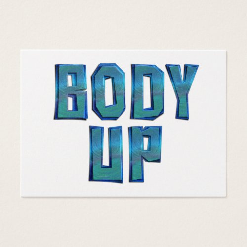 TOP Body Up Business Card Templates