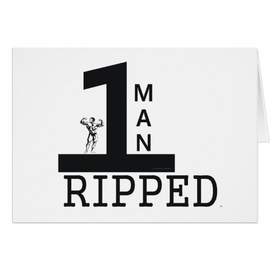 TOP Bodybuilding Man Cards (Front Horizontal)