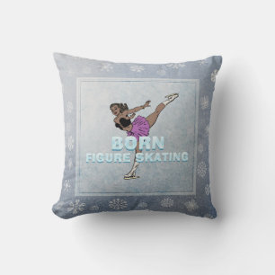TOP Born Figure Skating Throw Pillow