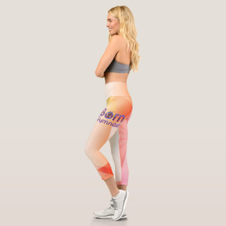 TOP Born Gymnast Capri Leggings