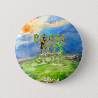 TOP Born to Golf Buttons