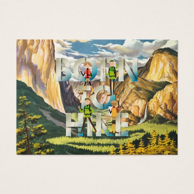 TOP Born to Hike (Front)